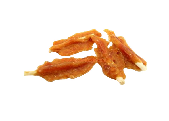 Rawhide insert chicken breast