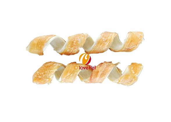 Chicken and Rawhide Spirals