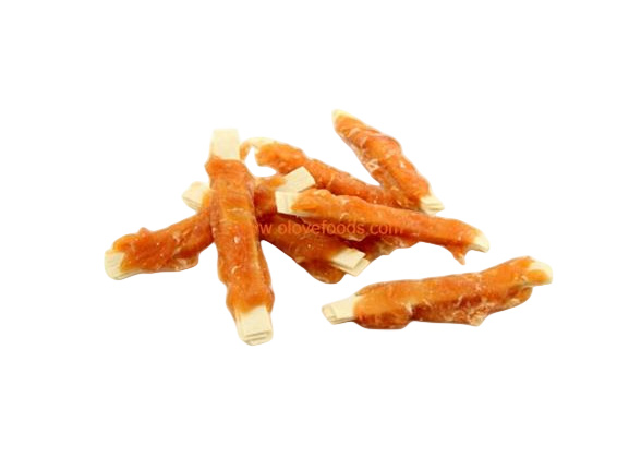 Chicken wrap cod slice